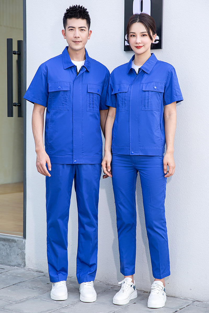 夏季純棉工作服6013